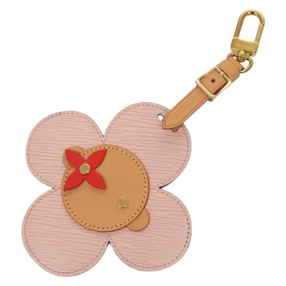 Louis Vuitton Epi Bijoux Sac Tag Vivienne Bag Charm Pink